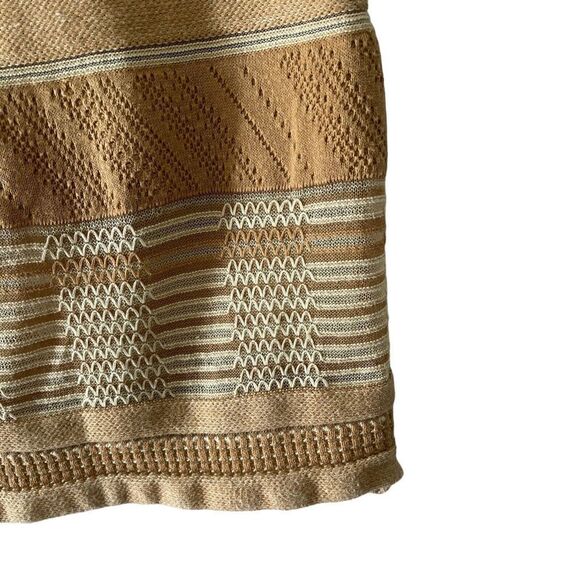 Double D Ranch Large Midi Skirt Linen Blend Sheer Details Western Womens READ - Picture 10 of 16